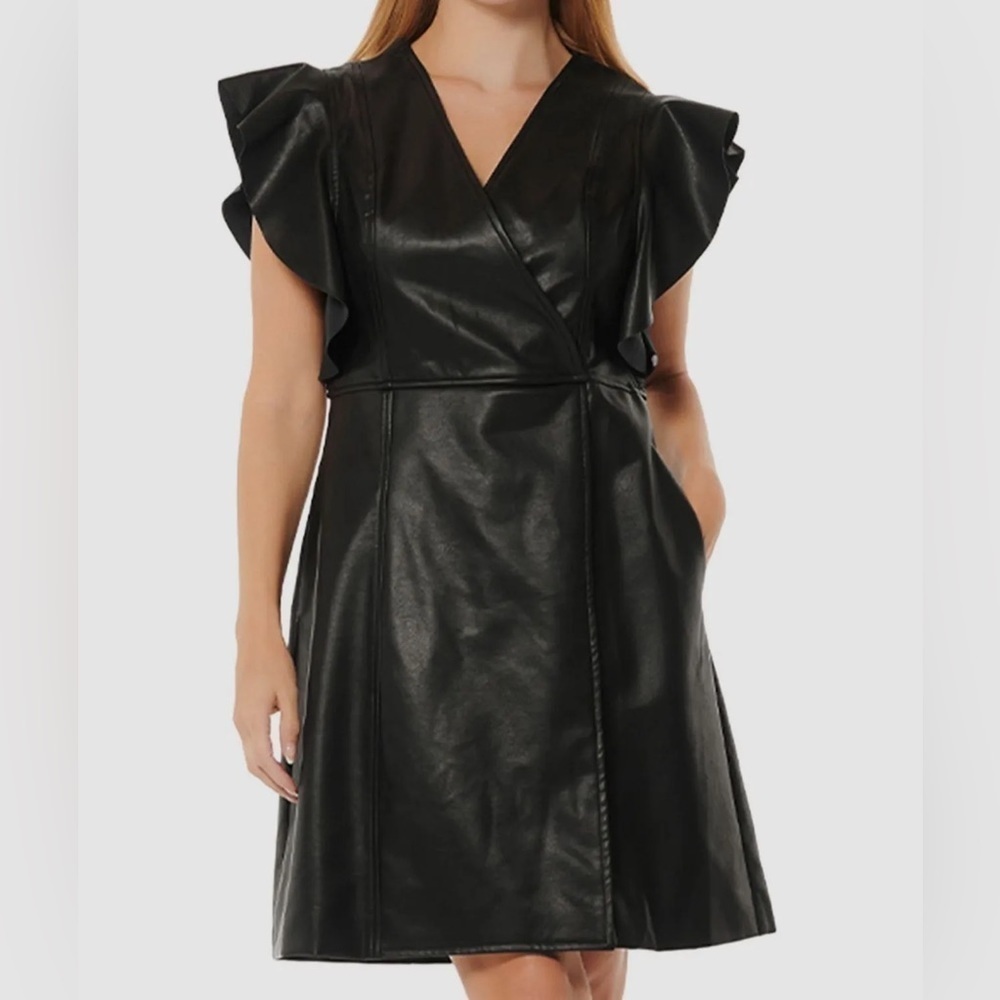 GARCIA | Faux Leather Dress